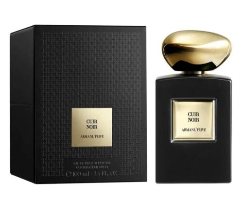 ARMANI PRIVEE CUIR NOIR