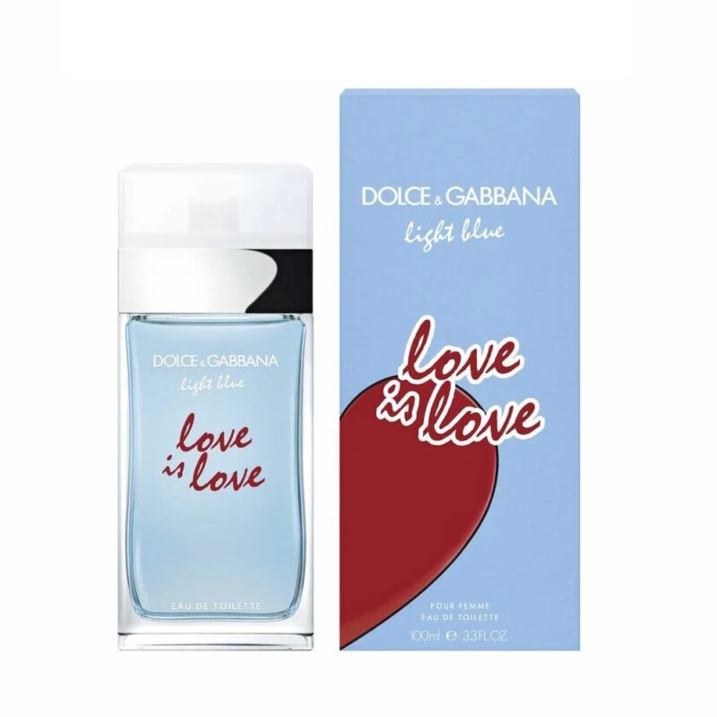 LIGHT BLUE LOVE IS LOVE POUR FEMME