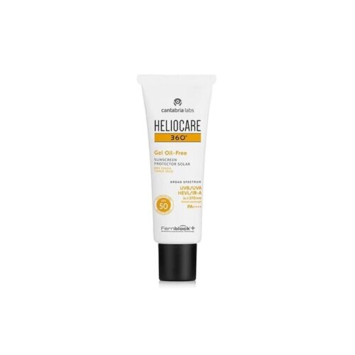 Heliocare 360° gel oil free toucher sec protection solaire SPF50