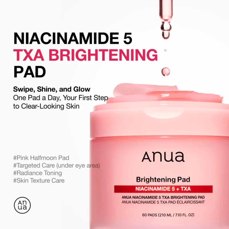 Anua brightening pad niacinamide