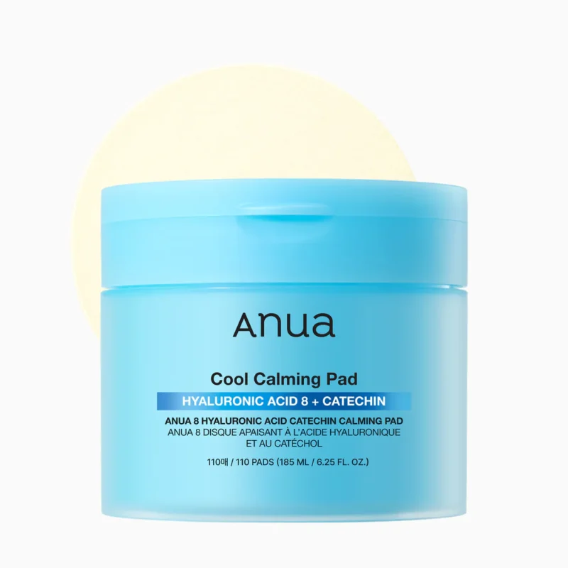 ANUA 8 Hyaluronic Acid Catechin Calming Pad