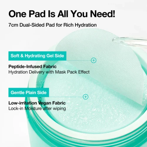 ANUA PDRN 100 Hyaluronic Acid Glow Pad