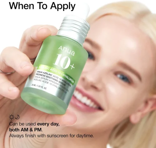ANUA Azelaic Acid 10 Hyaluron Redness Soothing Serum