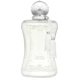 Frosted white bottle with elegant carvings and tassels